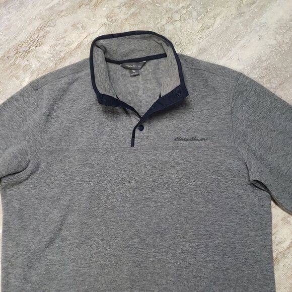 EDDIE BAUER MENS FLEECE PULLOVER SIZE M - Picture 2 of 6